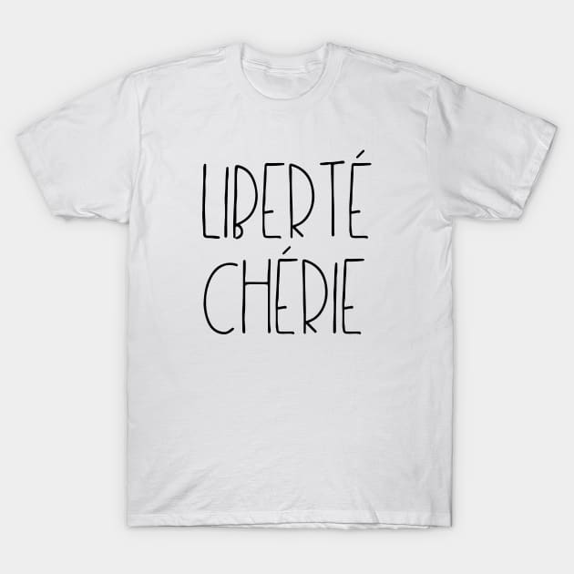 Liberté Chérie T-Shirt by LemonBox